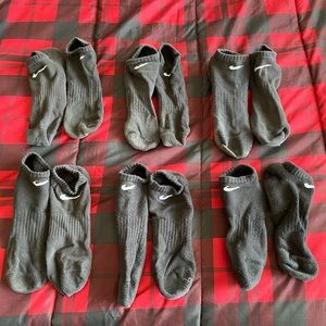 Used Nike Black Ankle socks